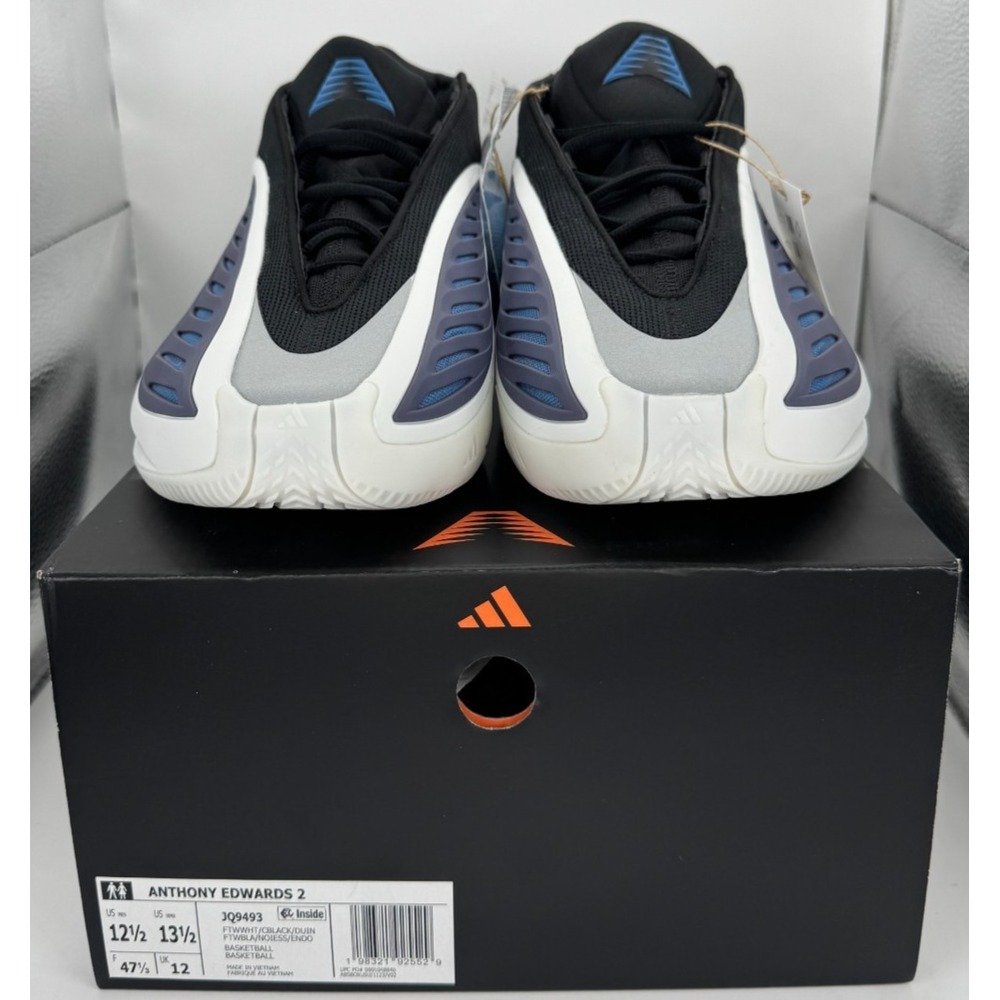 ADIDAS AE 2 ALPHADAWG II TIMBERWOLVES ANTHONY EDWARDS JQ9493 MENS SIZE 12.5
